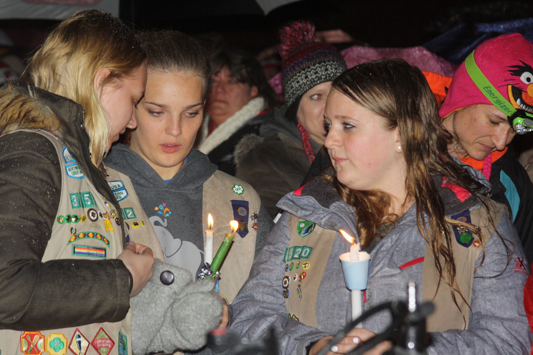 Candlelight vigil